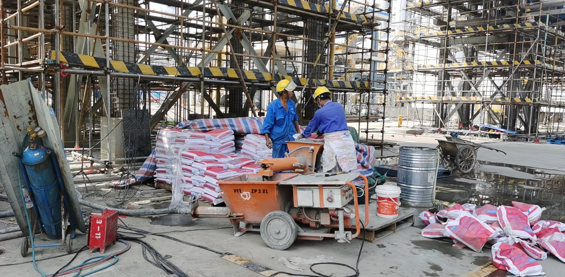 耐牛灌浆料施工质量：和易性重要作用