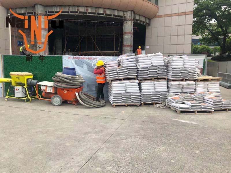 高强无收缩灌浆料低温施工的养护方法